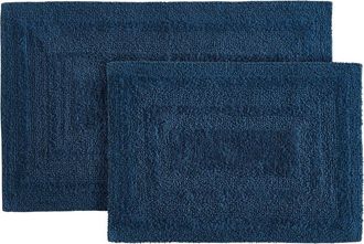 Eddie Bauer Logan Reversible Bath Mat Set in Dark Blue at Nordstrom Rack