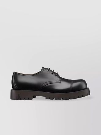 Dior leather lace-up shoes