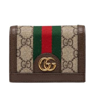 Gucci Pre-owned Wallets, female, Beige, Size: ONE SIZE Pre-owned Small Wallet
