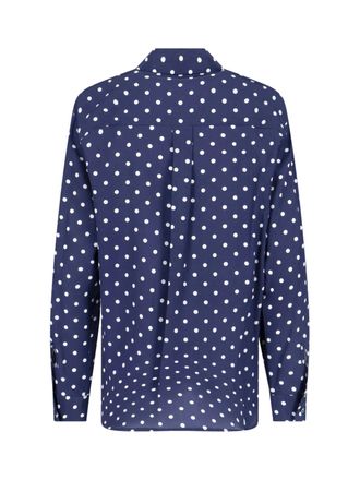 Parosh Womens Shirts Blue Silk