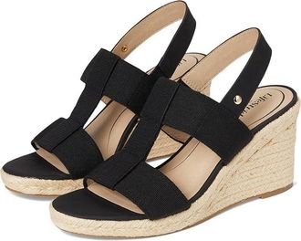 Life Stride Tallulah Womens Sandals Black Faux Leather 2 : 5.5 M (B), Synthetic
