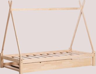 Sklum Sklum - Cama De Madera Para Colch&oacute;n De 90 Cm Joan Kids 90 X 190 Cm