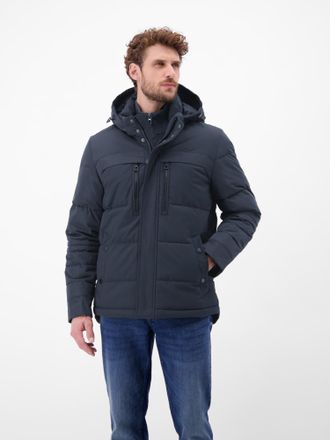 Lerros Winterjacke LERROS Funktionale Winterjacke f&uuml;r Herren, Herren, Gr. L, blau (blau night), 100% Polyester, Jacken Winterjacke