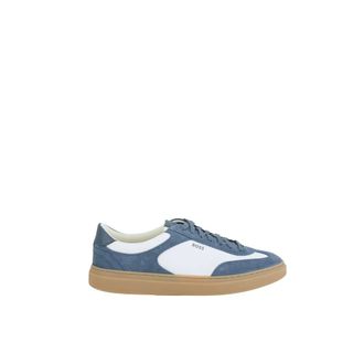 HUGO BOSS Heren, Schoenen, Blauw, Maat: 43 EU Leer