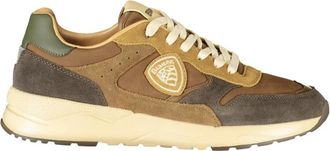 Blauer Ozark 01/Nus Sneaker - Heren - Sneakers - Bruin - 43 EU - Leer - Schoenen