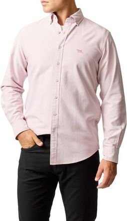 Rodd & Gunn Oxford Sports Fit Shirt in Blush at Nordstrom, Size Xxx-Large