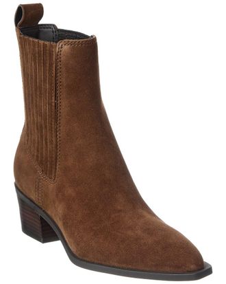 Stuart Weitzman Kai Suede Bootie