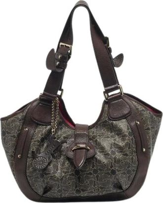Celine Pre-owned Shoulder Bags, female, Brown, Size: ONE SIZE Pre-owned Vintage Shoulder Bag