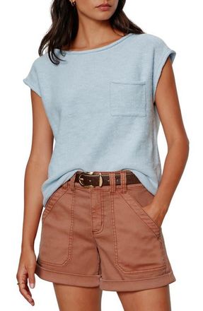 Sanctuary Easy Cotton T-Shirt in Blue Aura at Nordstrom, Size X-Large P