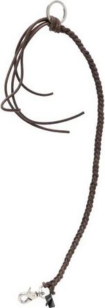 Our Legacy Keyrings, male, Brown, Size: ONE SIZE Braided Ladon Keychain