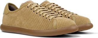 Camper Pelotas Soller Perforated Sneaker in Medium Brown at Nordstrom, Size 37