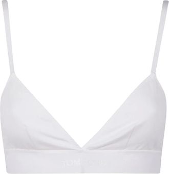 Tom Ford Reggiseno con logo - Bianco