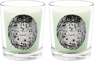 Qualitas Earth Two Scented Beeswax Candle Set