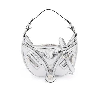 Versace Repeat Leather Shoulder Bag