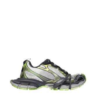 Balenciaga 3 Xl Turnschuhe Herrens Stoff Grau/Gr&uuml;n