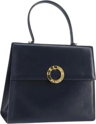 Celine Pre-owned Handbags, female, Blue, Size: ONE SIZE Pre-owned Leather Handbag