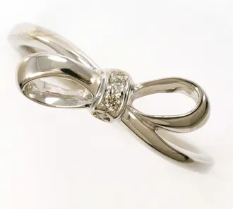 C&A White Gold White Gold (10K) Band Ring (Pre-Owned)