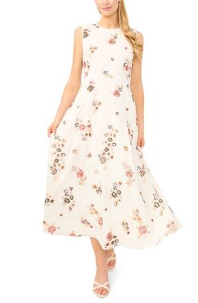 Ted Baker Bella Midi Dress in New Ivory at Nordstrom, Size 1
