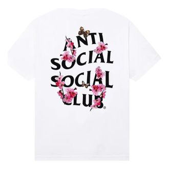 ANTI SOCIAL SOCIAL CLUB Kkoch ASSC Short-Sleeve T-Shirt White 0657-100000103KASS-WHIT