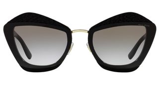 Miu Miu Gray Gradient Butterfly Ladies Sunglasses 0MU 01XS 06F0A767