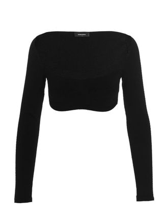 Dsquared2 Ribbed Cropped Sweater