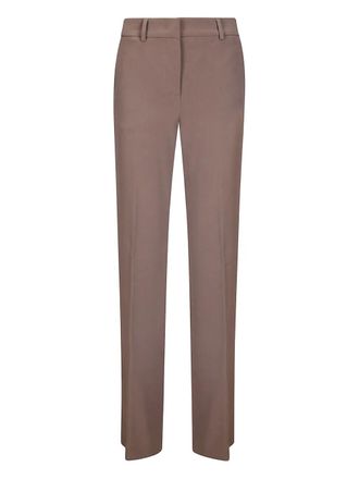 Alberto Biani slash-pocket trousers - Brown