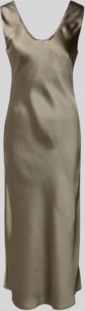 Samsøe & Samsøe Midikleid im ärmellosen Design Modell SASUMMA in Oliv, Größe XS