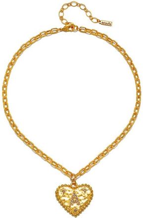 Sequin The Celeste Initial Pendant Necklace in Gold - A at Nordstrom