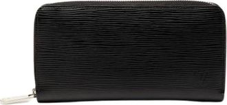 Louis Vuitton Pre-owned Wallets, female, Black, Size: ONE SIZE Pre-owned Zippy Wallet