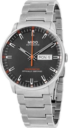 Mido Commander II Automatic Chronometer Grey Dial Mens Watch M021.431.11.061.01