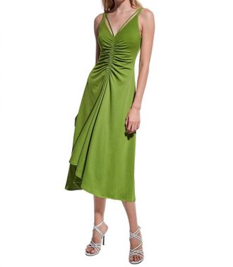 AS by DF Maddy Dress In Peridot Green