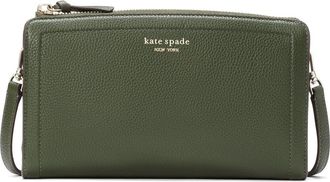 Kate Spade New York knott small leather crossbody bag in Bonsai Tree at Nordstrom Rack
