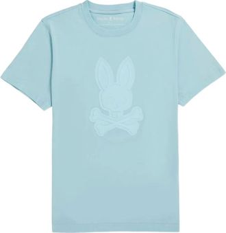 Psycho Bunny T-shirt Damon - Blu