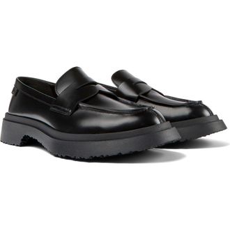 Camper Walden Penny Loafer in Black at Nordstrom, Size 42