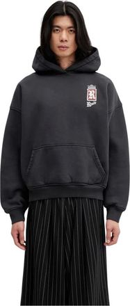 Rhude Hoodie - Heren - Hoodies - Zwart - L - Katoen - Hoodies & sweatvesten