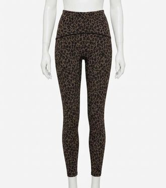 Spanx Booty Boost Printed Leggings In Leopard