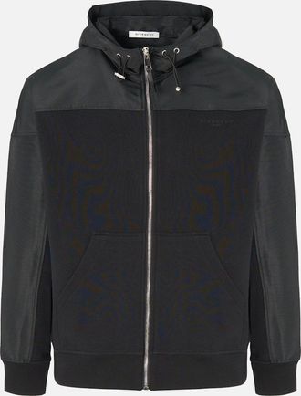 Givenchy Mens Branded Windbreaker Black - Size: 38/Regular