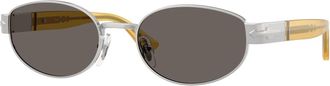 Persol Po 1024S Zonnebril - unisex - Zonnebrillen - Grijs - 56 MM - Accessoires