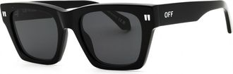 Off-white VALDEZ 1007 Mens Sunglasses Black Size 53