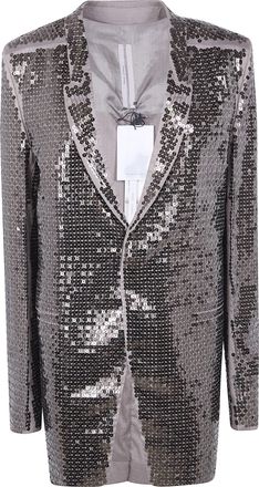 Rick Owens Concordian Embroidered Jacket