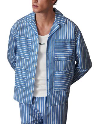 Reiss Fonta Stripe Cotton Polo Shirt