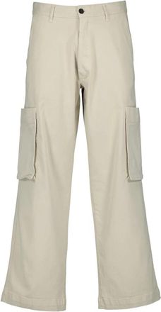 Officine G&eacute;n&eacute;rale Wide Broeken - Heren - Wijde Broeken - Beige - M - Broeken