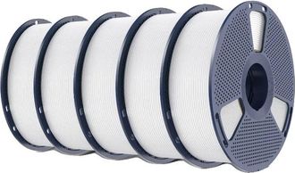 OEM Filamento 3d, Material Abs, Compatible Con Impresoras Fdm, Blanco, 5 Kg