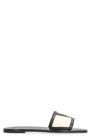 Valentino Garavani Viva Superstar Leather Slides