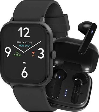 Reflex Active Series 17 Black Smart Watch + Earbud Set