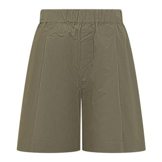 A Paper Kid Casual Shorts, male, Green, Size: M Popeline Shorts
