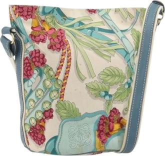 Loewe Pre-owned Canvas Shoulder Bucket Bag - Pre-owned - Mujer - Multicolor - ONE SIZE