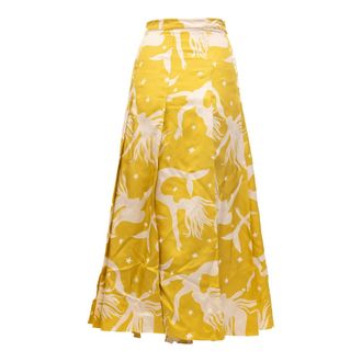 Valentino Garavani Mujer, Faldas, Amarillo, Talla: L