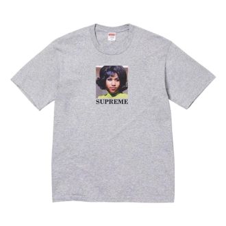 SUPREME SS26 Aretha T-Shirt Heather Grey SUP-SS26-161-GRY