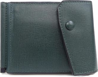 Valextra Green Wallet (Bi-Fold) (Pre-Owned)